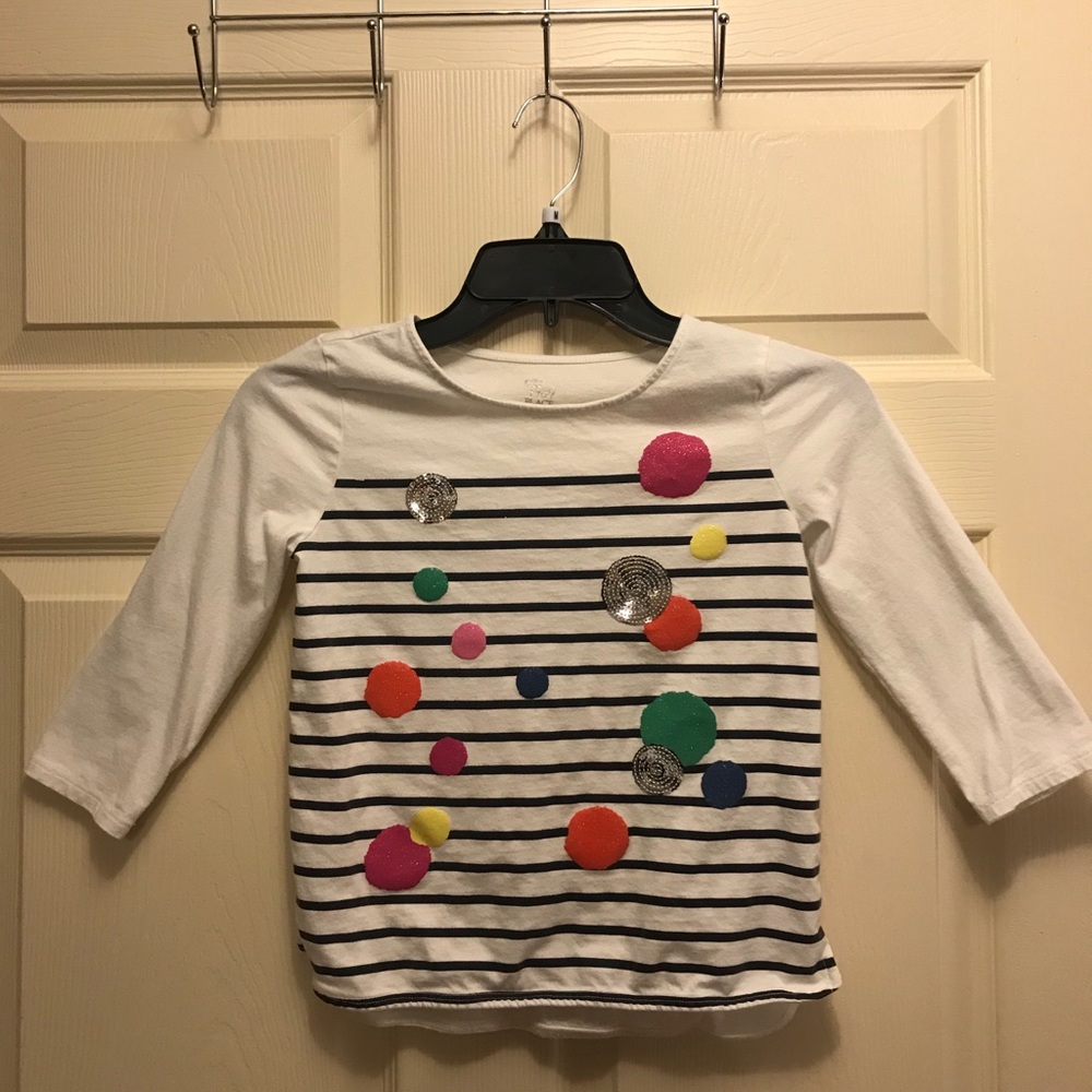 1989 Children’s Place striped top w/circles